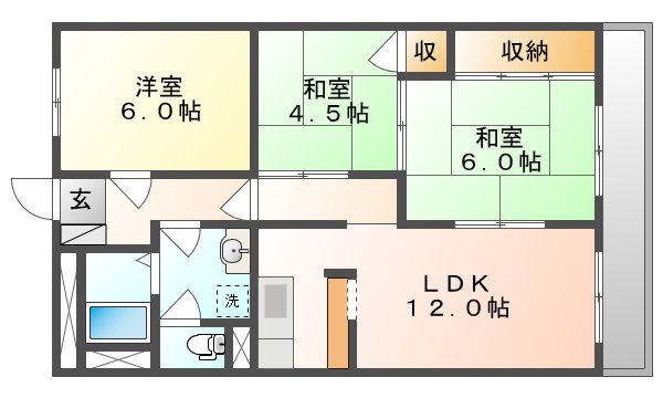 サンハイツ奥田の画像（2）