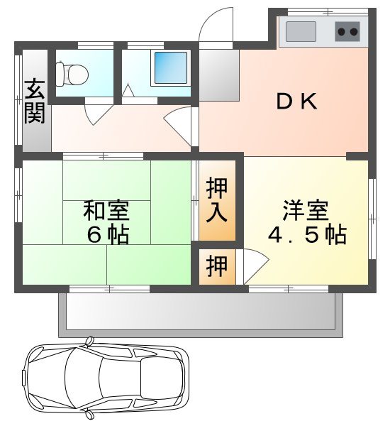 石村様借家の画像（6）