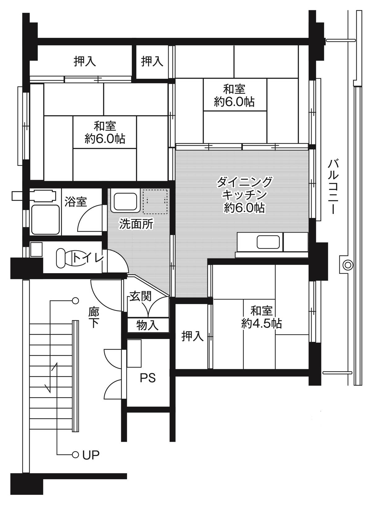 ビレッジハウス建部吉田Ⅰの画像（6）